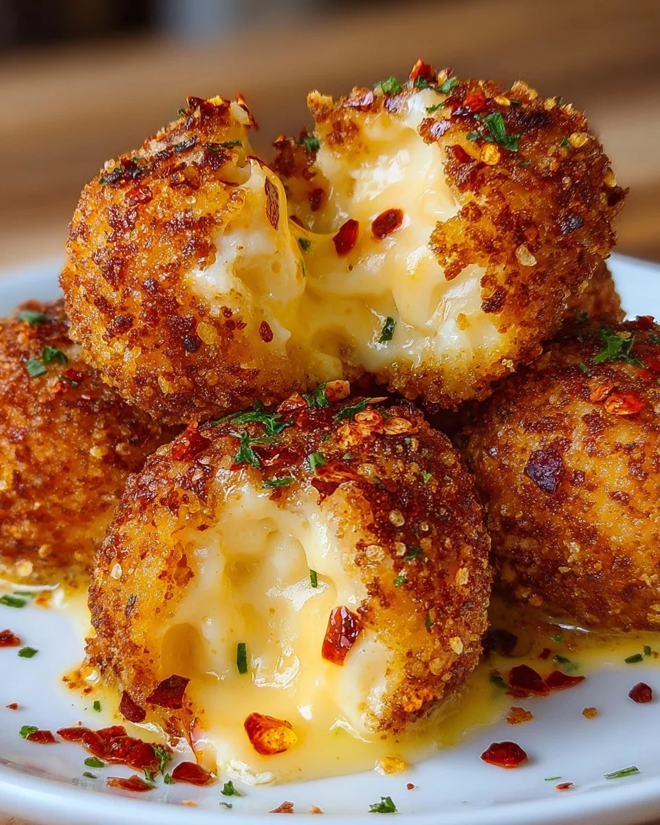 Leckere Chili-Käsebällchen Low Carb auf einem Teller