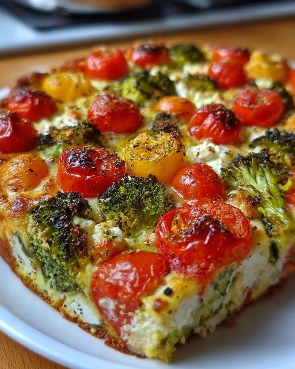 High-Protein Gemüseauflauf