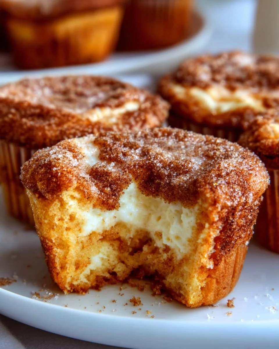 Himmlische Zimt-Cheesecake-Muffins