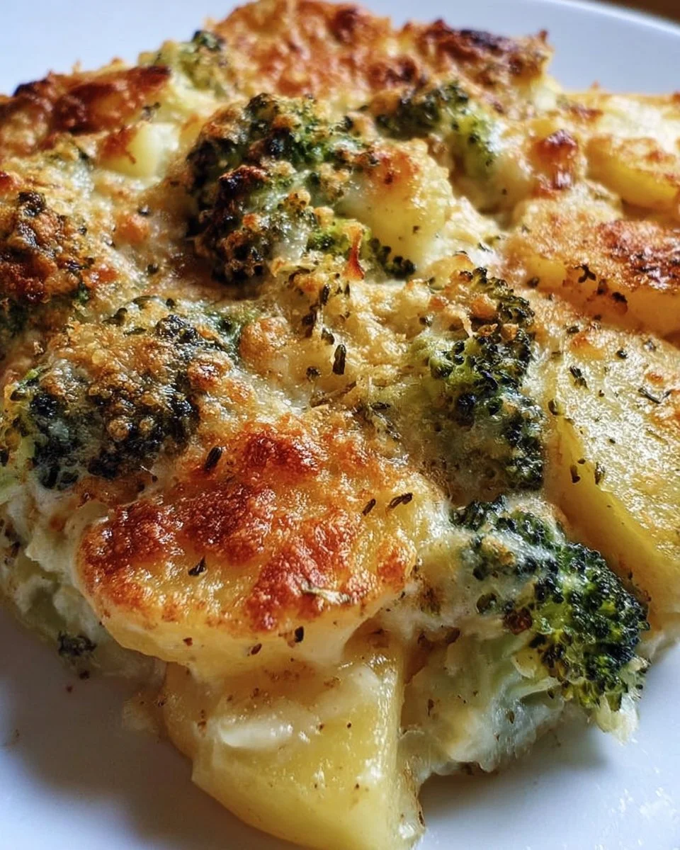 Schneller Brokkoli-Kartoffel-Auflauf