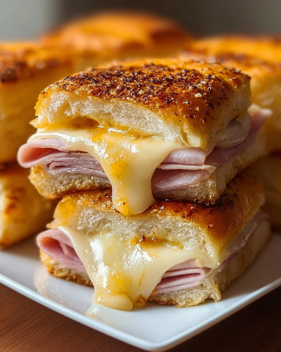 Hawaiian Roll Käsetoast