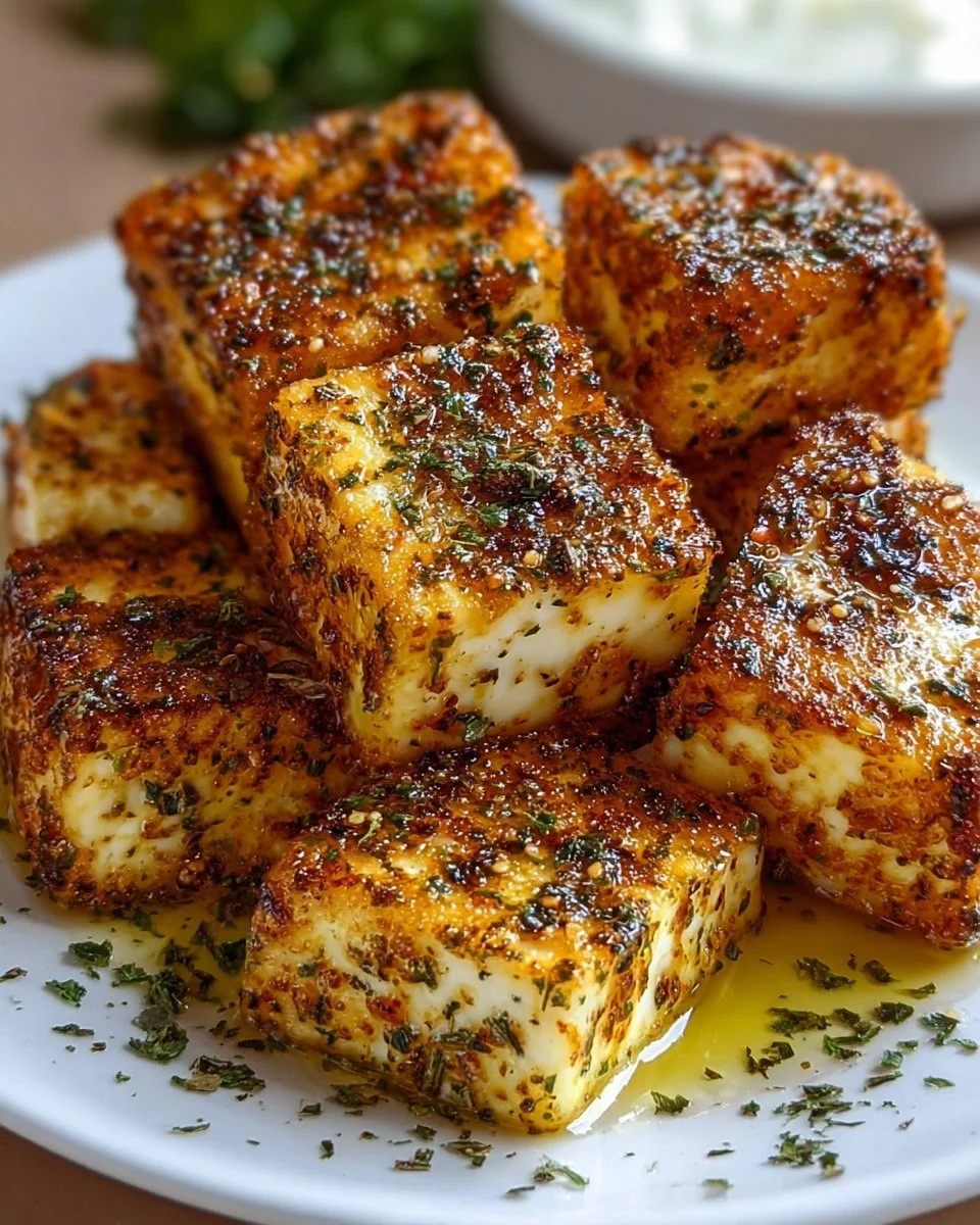 Knuspriger Feta aus dem Airfryer