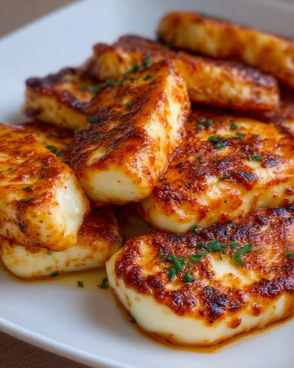 Luftfritteuse Halloumi