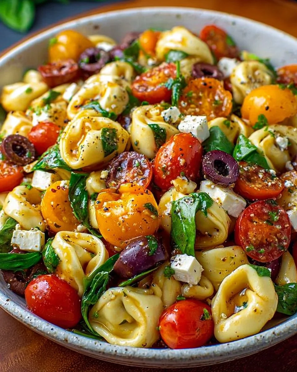 Würziger Süß-Honig Tortellini-Nudelsalat