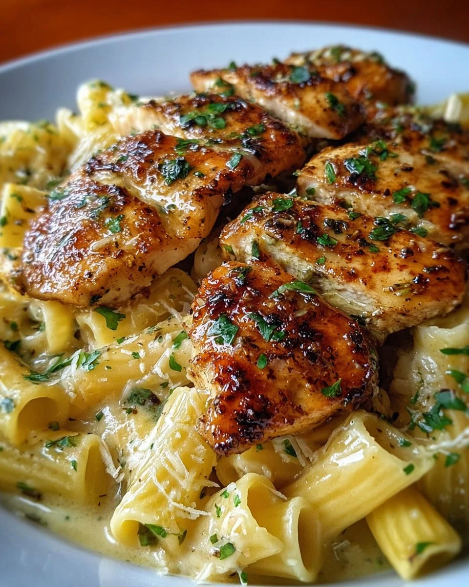 Zartes Hähnchen in aromatischer Knoblauchbutter