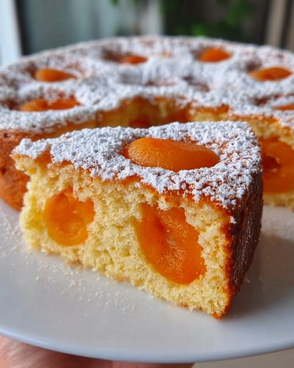Apricot Cake with Yogurt