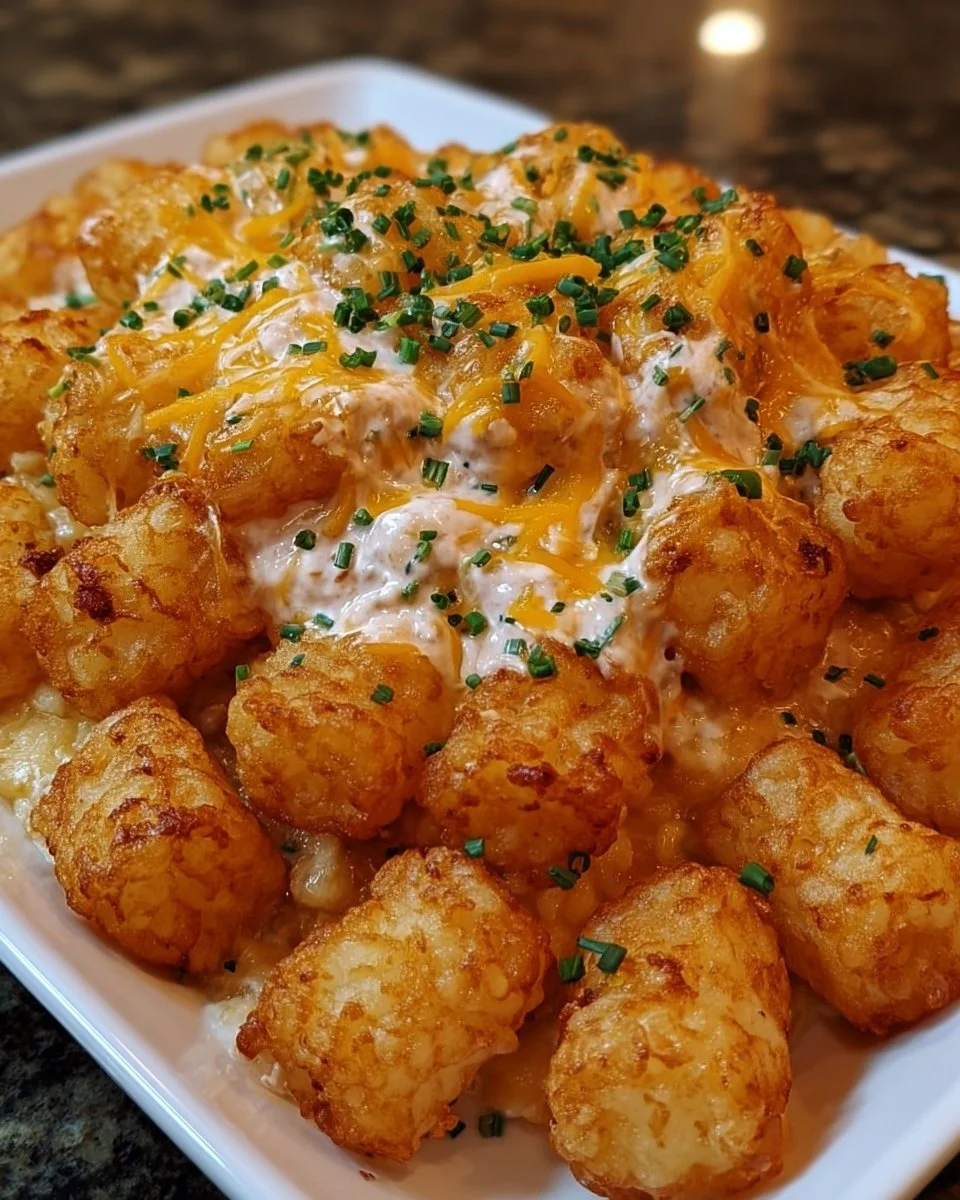 Chicken Tater Tot Casserole