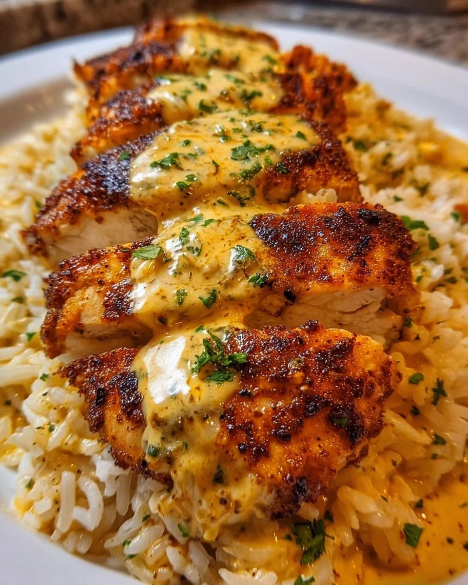 Creamy Cajun Chicken &amp; Rice