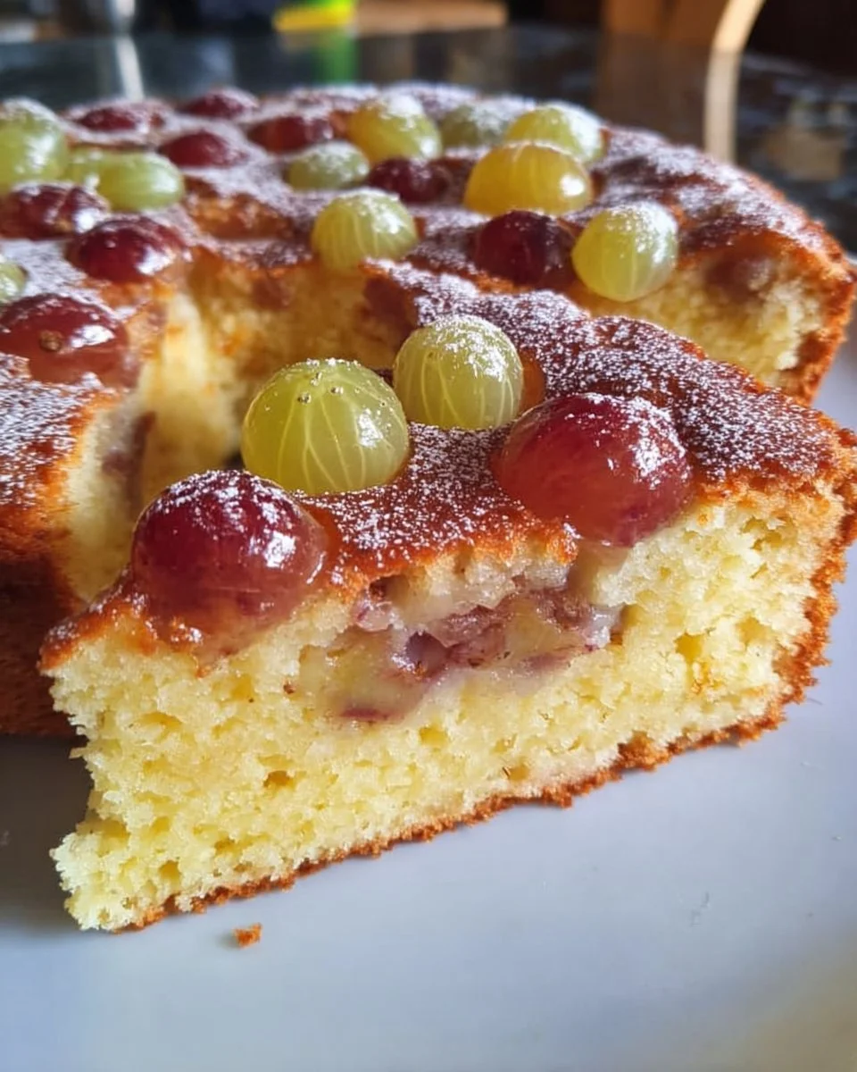 Grandma’s Gooseberry Cake