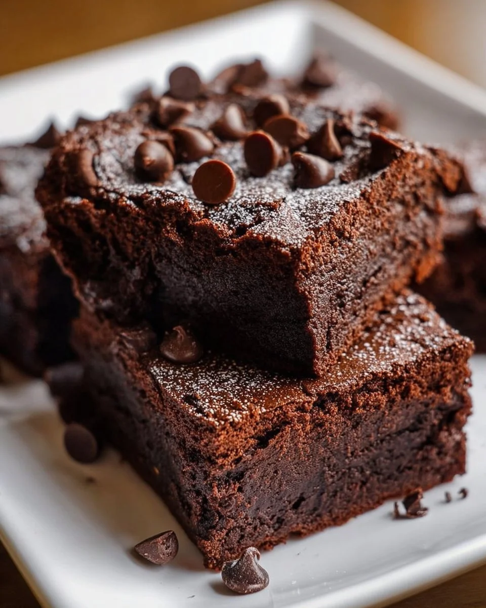 Hüttenkäse-Protein-Brownies