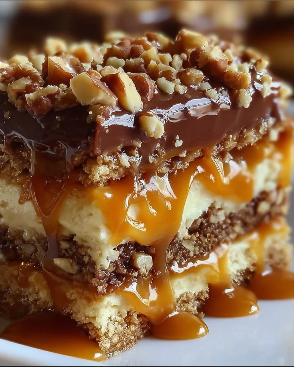 Karamell-Toffee-Crunch-Kuchen