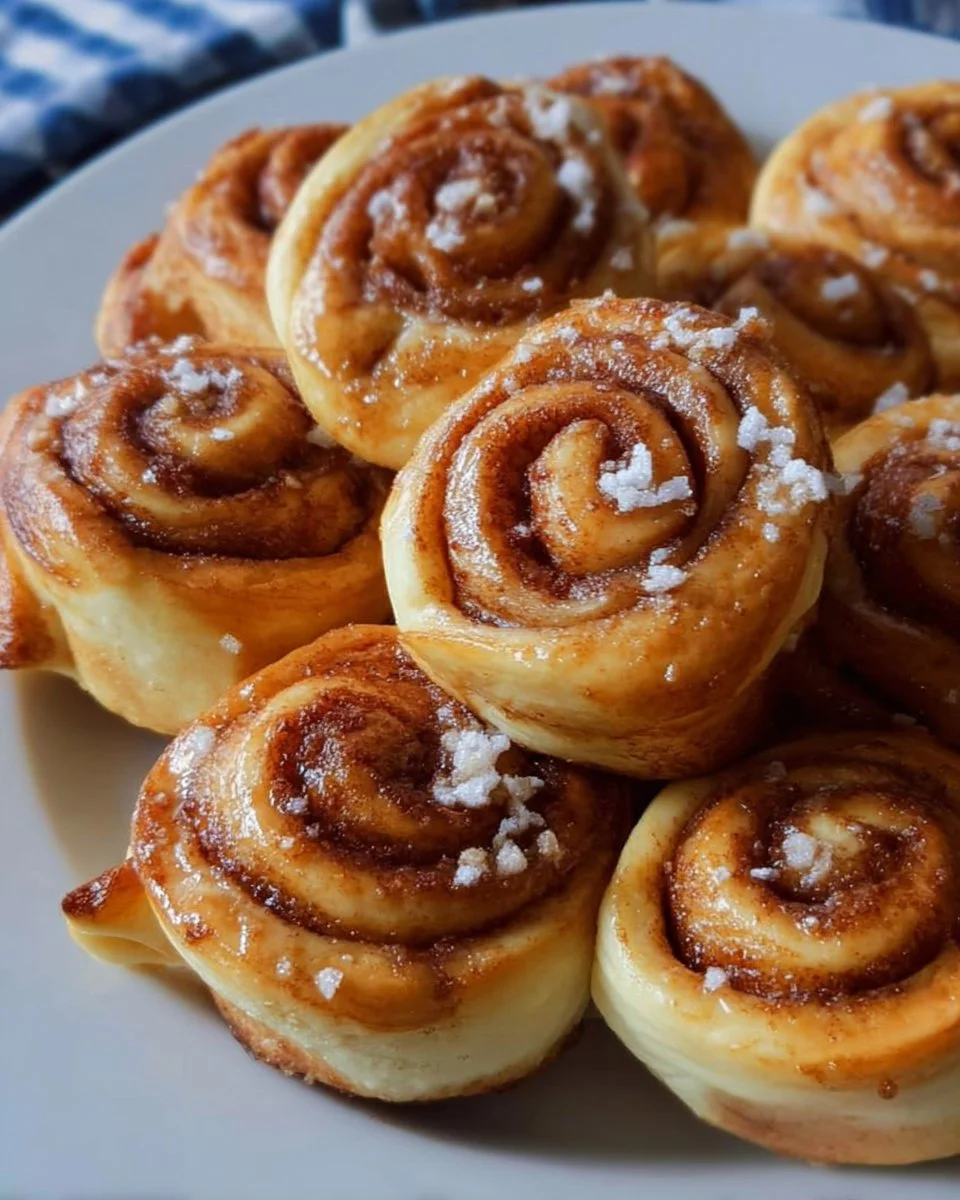 Mini Cinnamon Rolls from the Muffin Tin