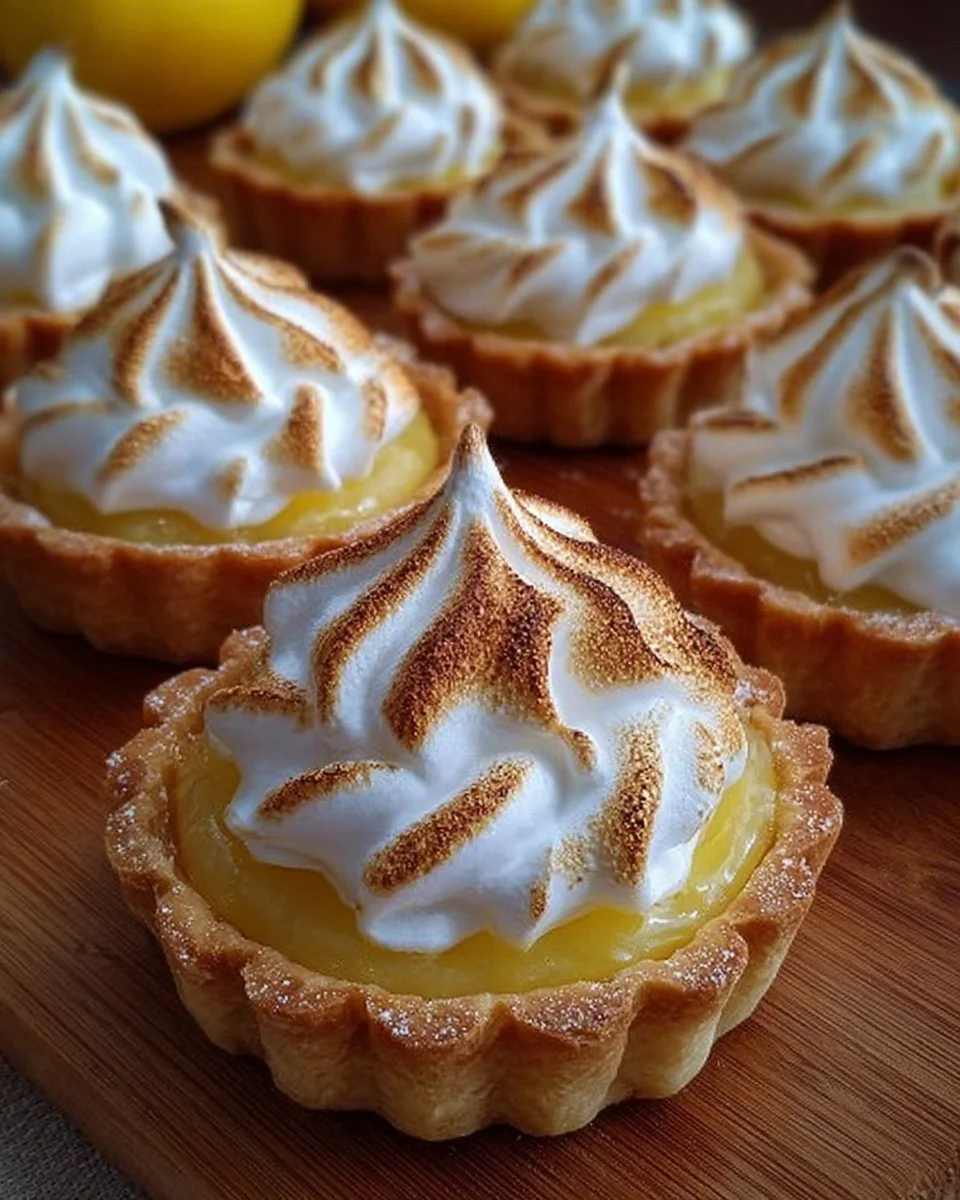 Mini-Zitronen-Baiser-Törtchen