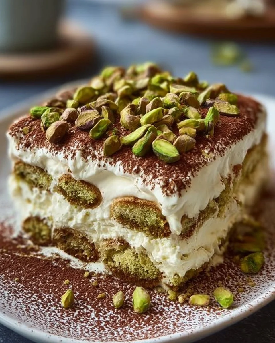 Pistazien-Tiramisu