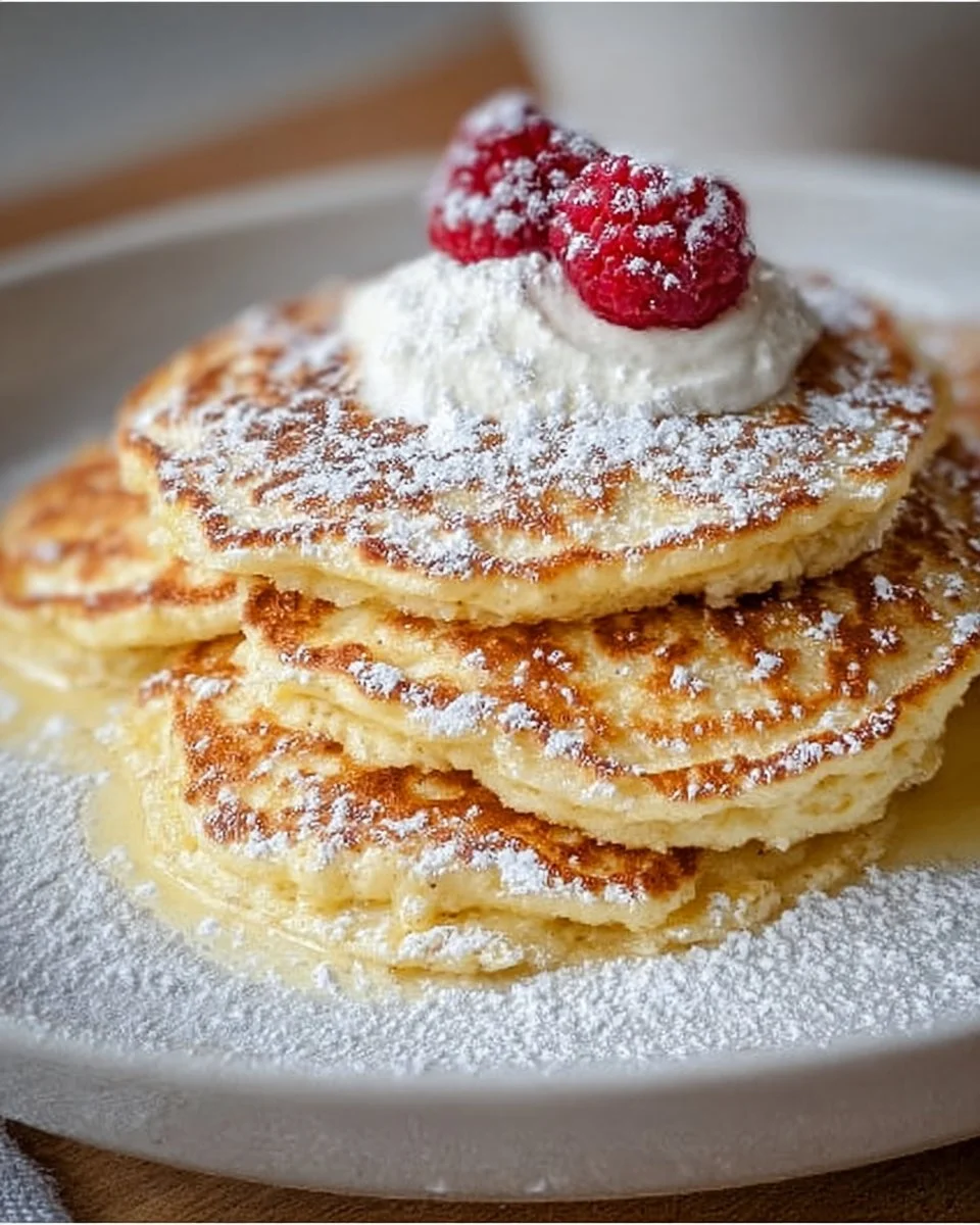 Quark-Taler mit Haferflocken