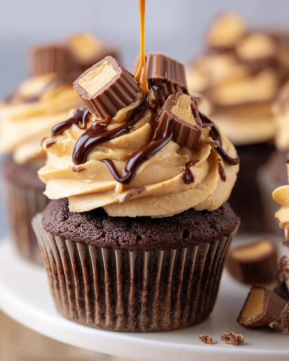 Reese’s Peanut Butter Cupcakes