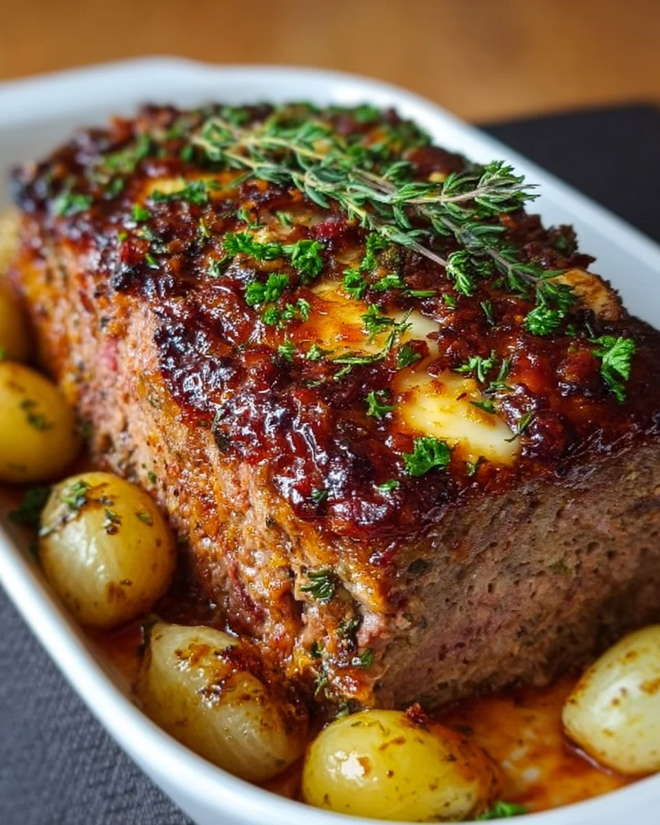 The Seductive Meatloaf from the Oven