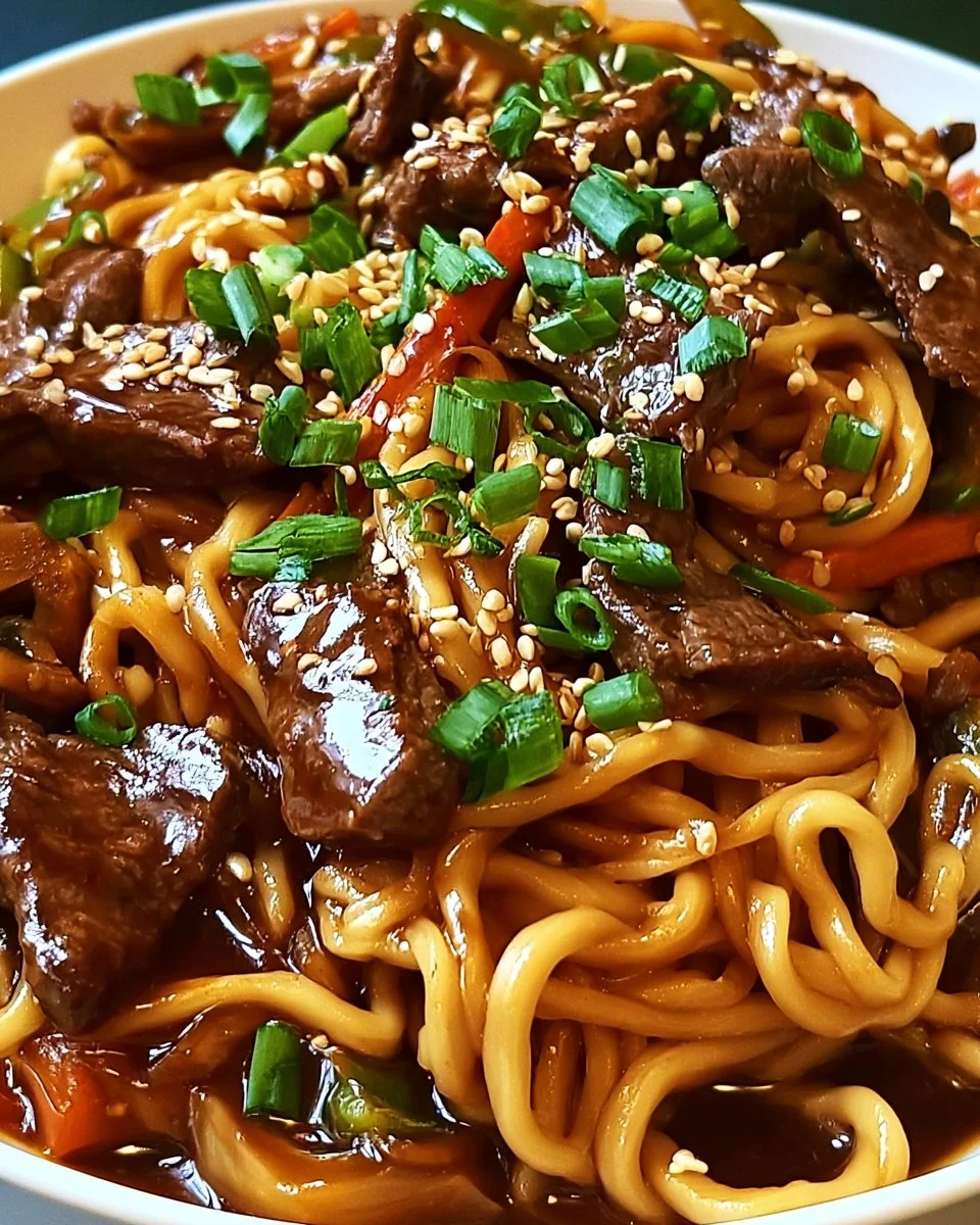 Koreanische Rindernudeln