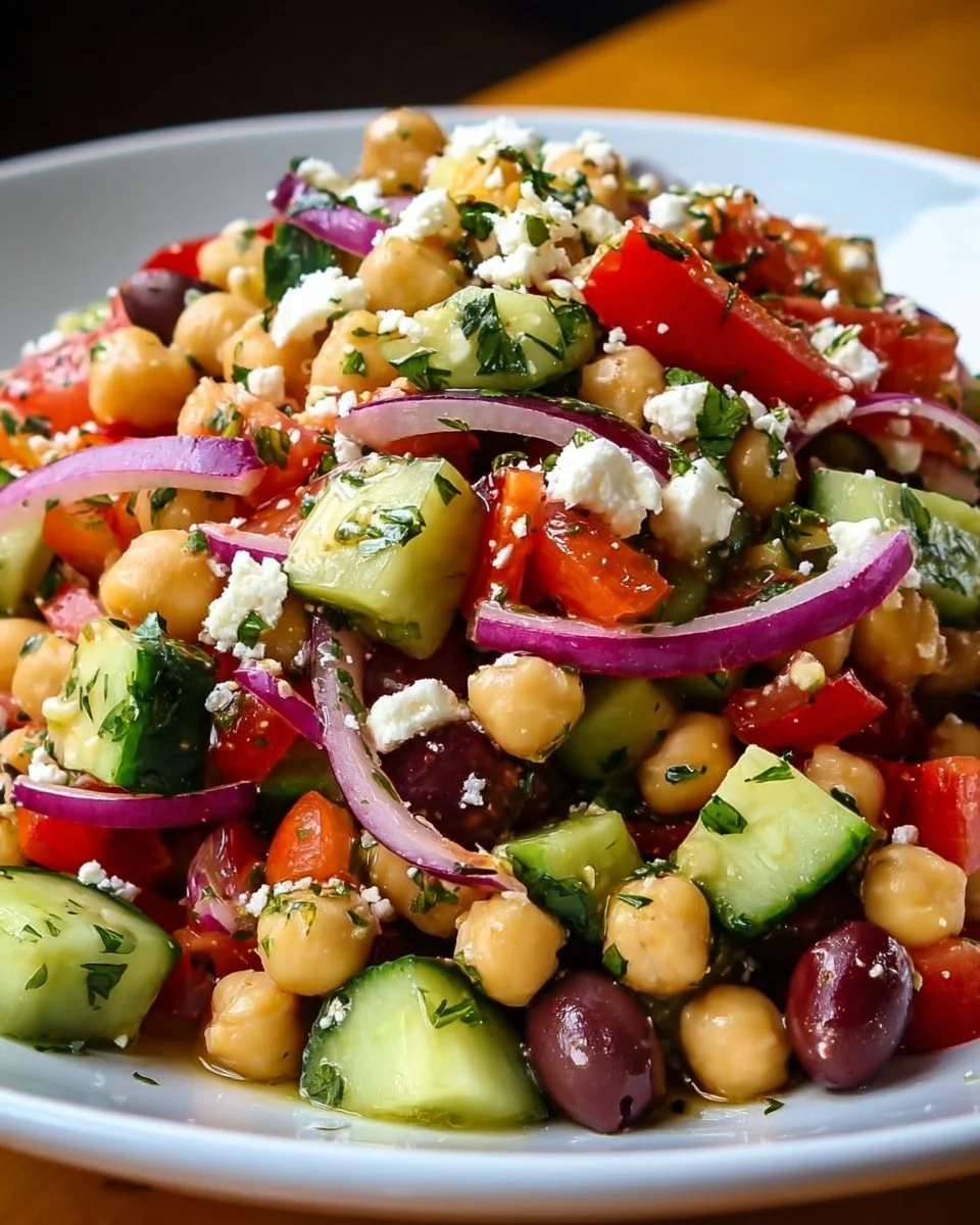 Mediterranean Chickpea Salad