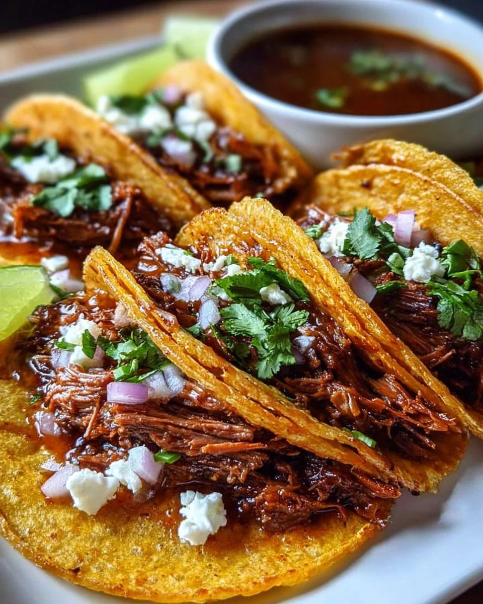 Rindfleisch-Birria-Tacos